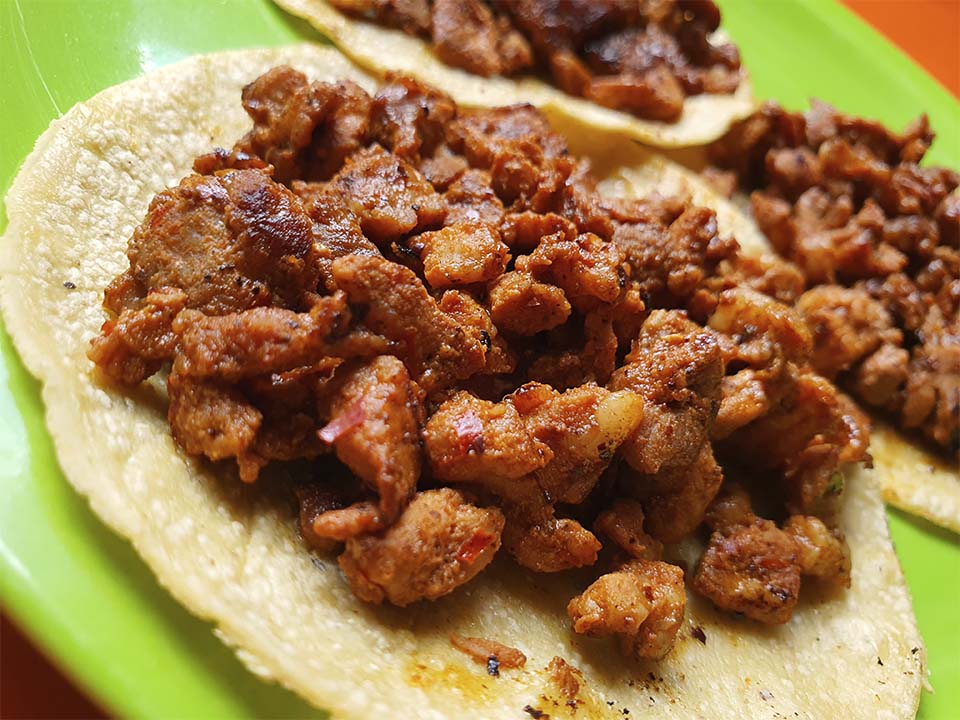 Tacos Carne Enchilada
