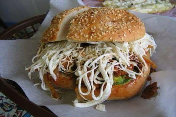 Cemita Enchilada